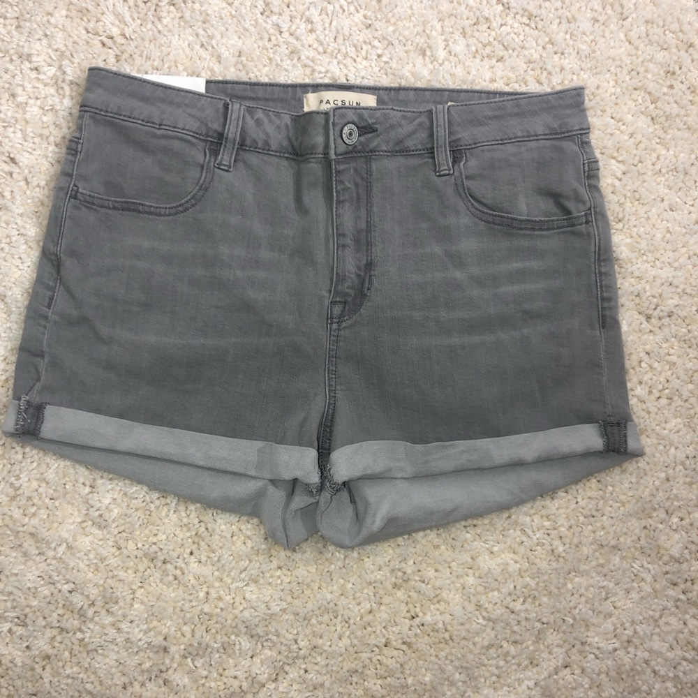 PACSUN Super Stretch Shortie Grey